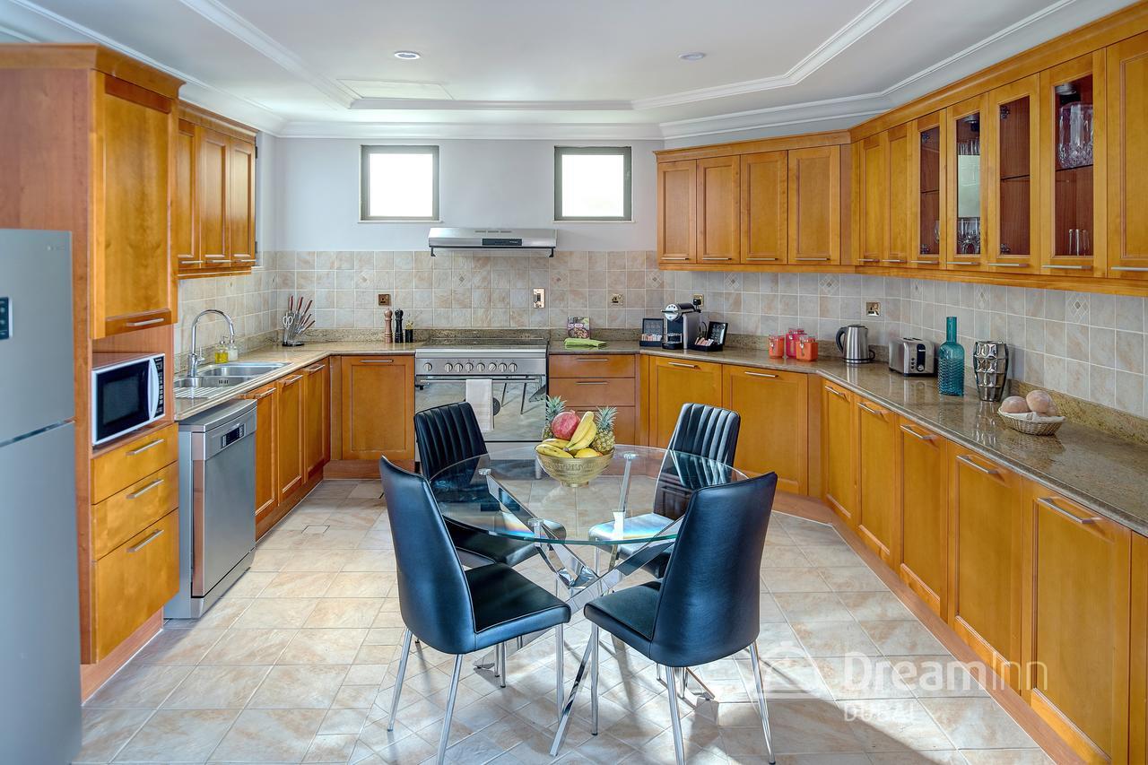 دبي Dream Inn - Luxury Palm Beach Villa المظهر الخارجي الصورة
