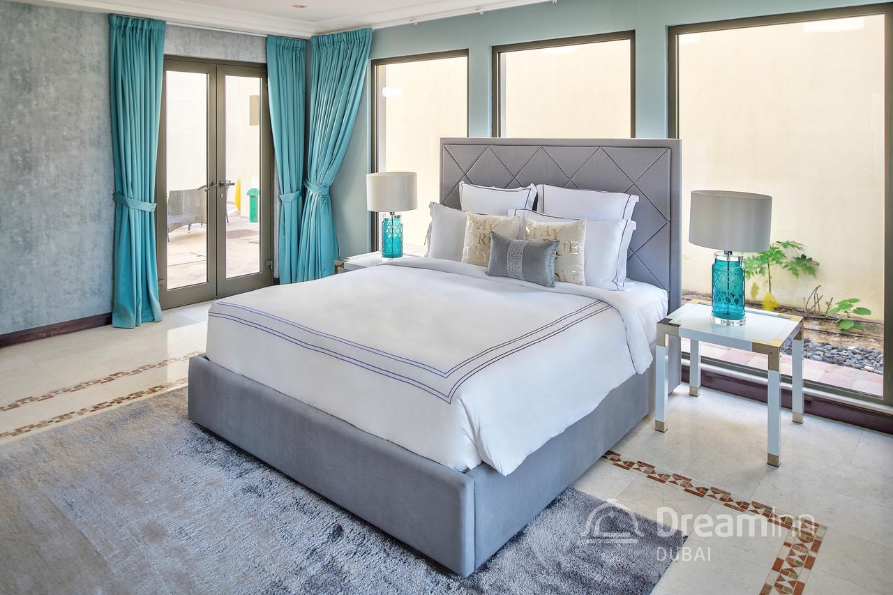 دبي Dream Inn - Luxury Palm Beach Villa المظهر الخارجي الصورة