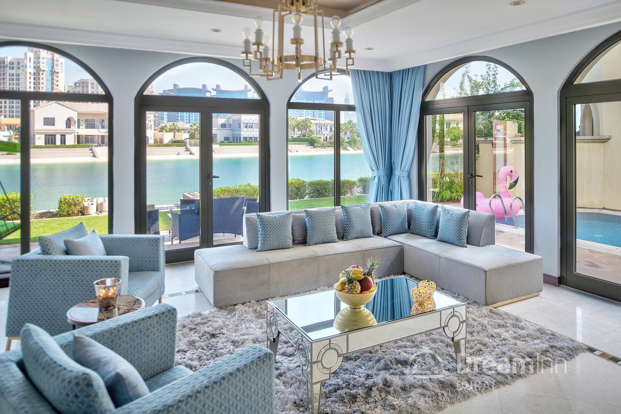 دبي Dream Inn - Luxury Palm Beach Villa المظهر الخارجي الصورة